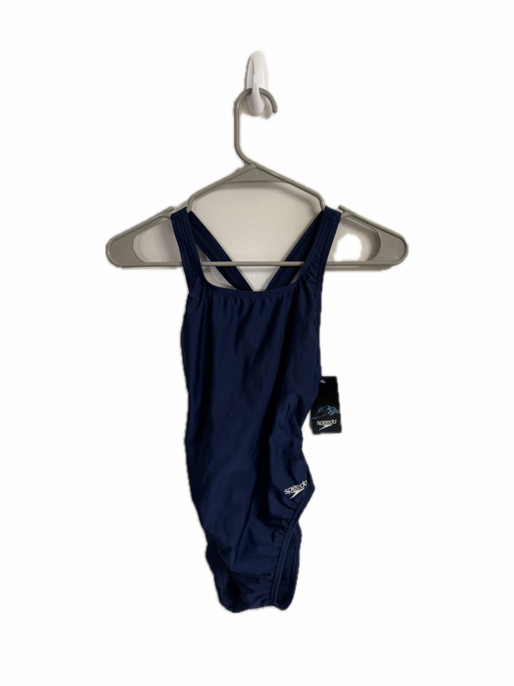 NWT Speedo Navy Blue women's One-Piece Swimsuit
